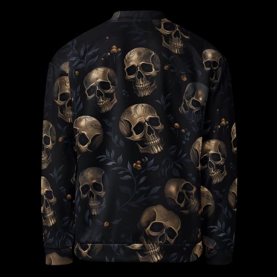 Skulls Unisex Bomber Jacket