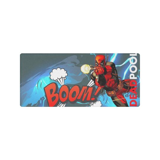 Deadpool Desk Mat Suitable for Gamers, Content Creators, and Others