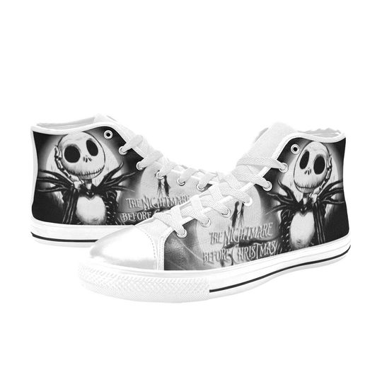 The Nightmare Before Christmas Canvas High Top Sneakers