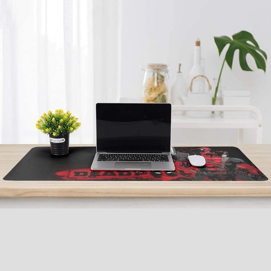Deadpool Desk Mat Suitable for Gamers, Content Creators, and Others