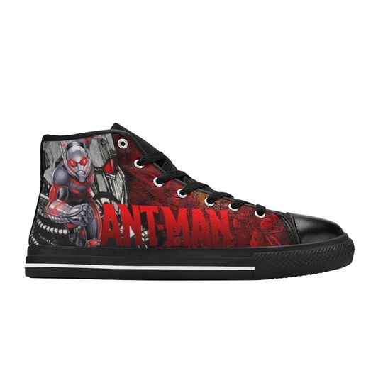 Ant Man Canvas High Top Sneakers, Ant Man Shoes