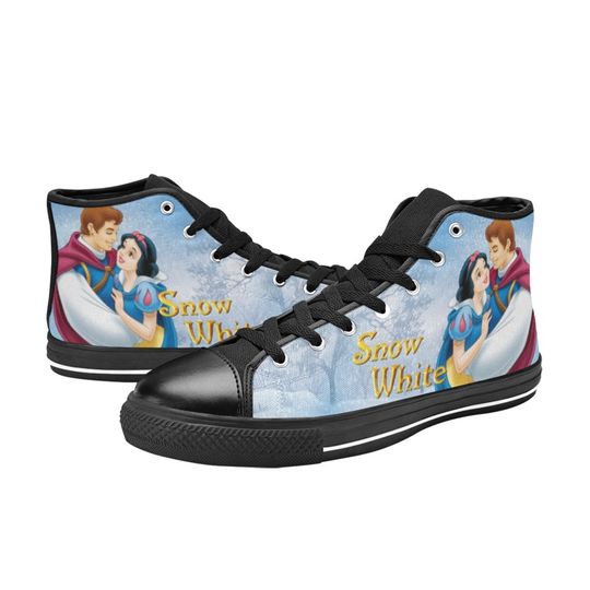 Snow White High Top Sneakers, Disney Snow White Shoes