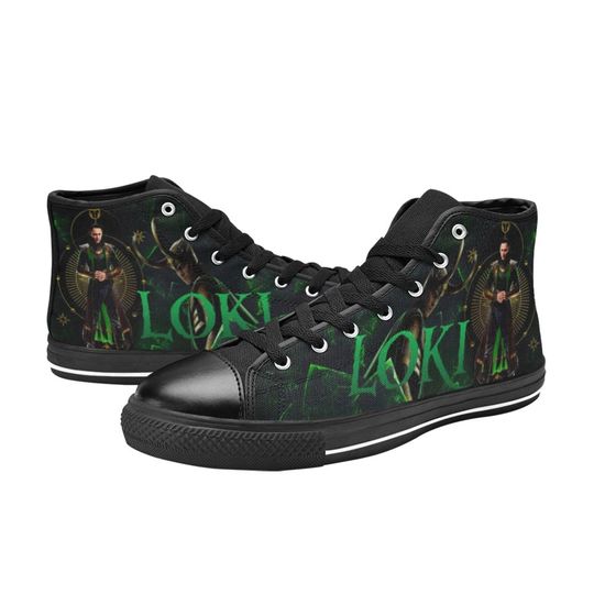 Loki Canvas High Top Sneakers, Loki Sneakers