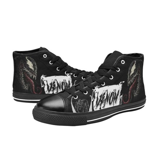 Classic Venom Canvas High Top Sneakers, Venom For Gift