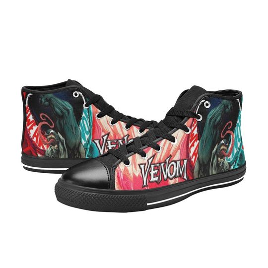 Venom Canvas High Top Sneakers For Men