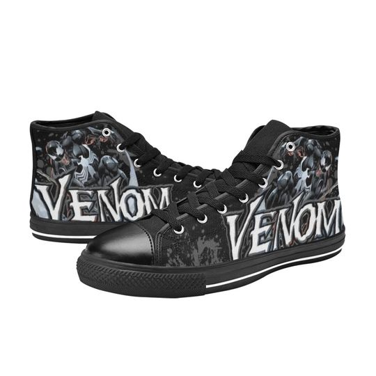 Venom Canvas High Top Sneakers, Venom Best for Gift