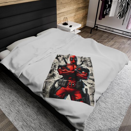 Deadpool Plush Blanket