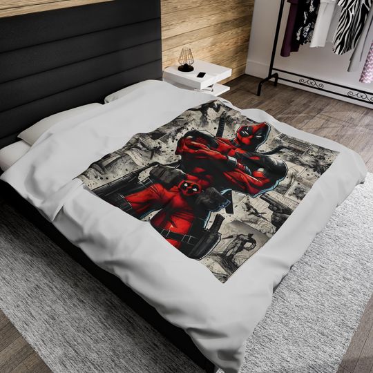 Deadpool Plush Blanket