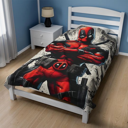 Deadpool Plush Blanket