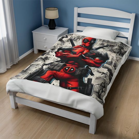 Deadpool Plush Blanket