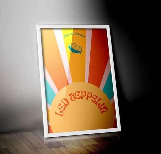 LE.D ZE.PP.ELIN Digital Poster - Dazed and Confused