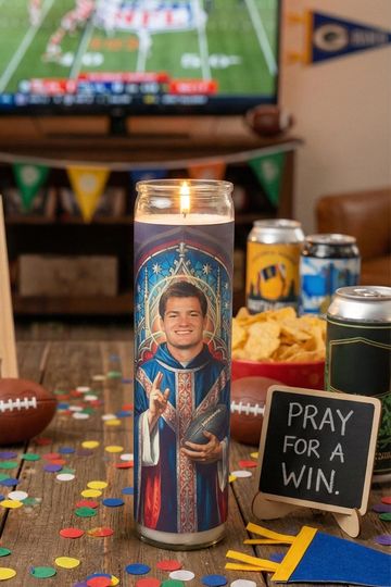 Saint Drake Maye Celebrity Prayer Candle