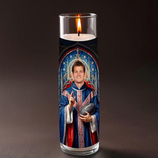 Saint Drake Maye Celebrity Prayer Candle