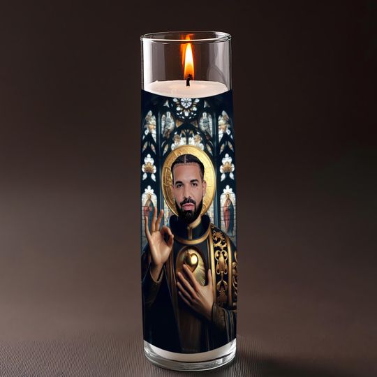 Saint Drake Celebrity Prayer Candle