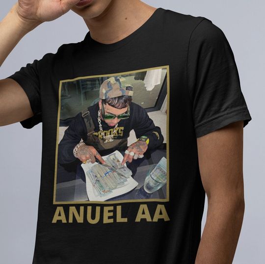 Anuel AA Dinero T-Shirt, Anuel AA T-Shirt, Reggaeton Shirt, Rapper Shirt