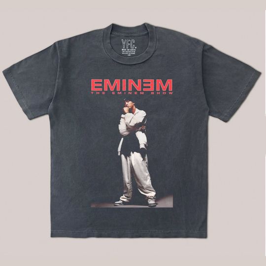 Eminem Vintage Wash Tee Shirt, Vintage 90's Graphic Tee