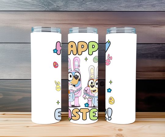 BlueyDad Happy Easter Tumbler