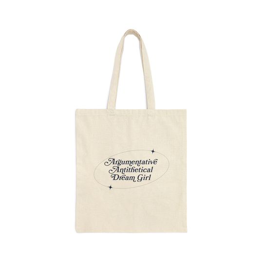the dream girl canvas tote