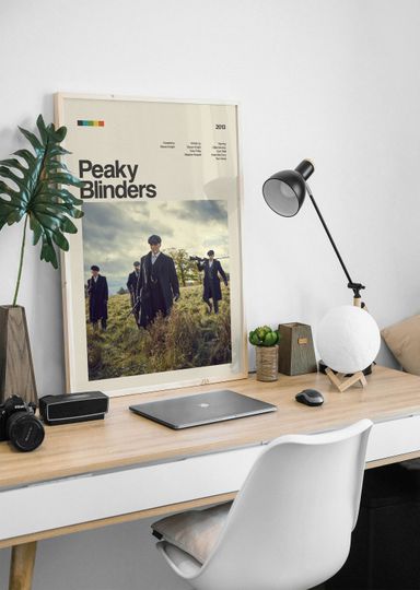 Peaky Blinders Poster Print, Tv Show Poster
