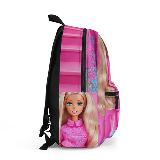 barbie backpack for school, Pink School Backpack