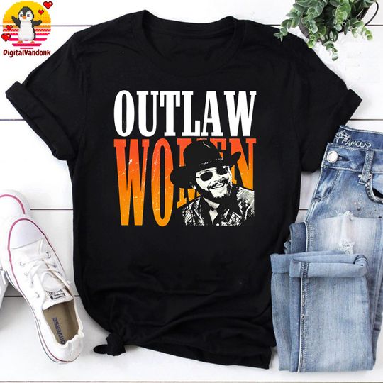 Hank Williams Jr Outlaw Vintage T-Shirt, Hank Williams Shirt