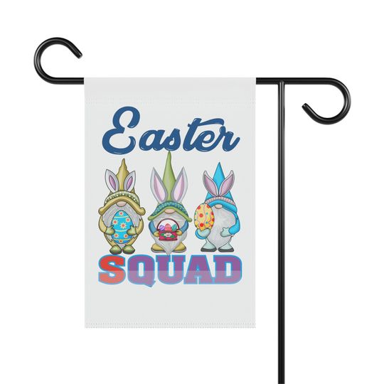 Easter Squad Flag, Easter Flag, Easter Decorations