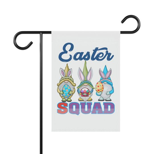 Easter Squad Flag, Easter Flag, Easter Decorations