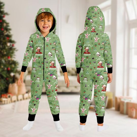 Clark Griswold Christmas One-Piece Pjs, Griswold Family Pjs, 90s Movie Jumpsuit, National Lampoon's Christmas Vacation Gift