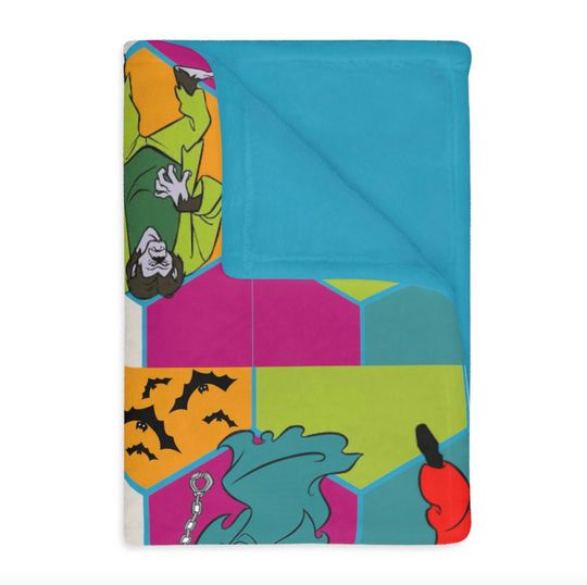 Scooby Doo Villains Fleece Blanket