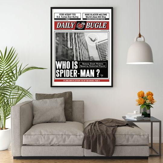 Spiderman Vintage Poster