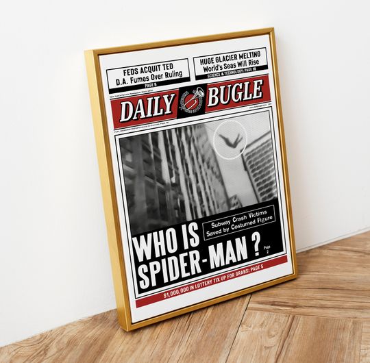 Spiderman Vintage Poster