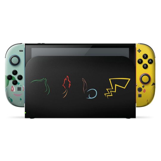 PKM Minimalist Starter Switch 2 Skin, Birthday Gifts, Gamer Gift