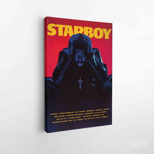 Weeknds Starboy Poster