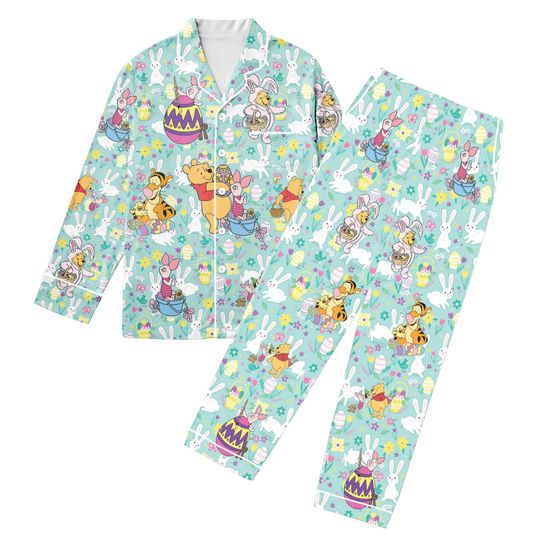 Disney Easter Egg Pajamas Pooh and Friends Pajamas Set