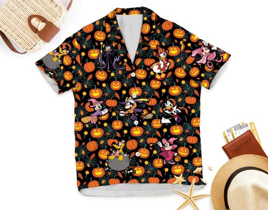 Pumpkin Patch Disney Salem Witch Hawaiian