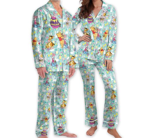 Disney Easter Egg Pajamas Pooh and Friends Pajamas Set