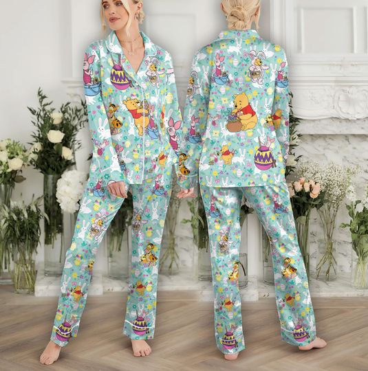 Disney Easter Egg Pajamas Pooh and Friends Pajamas Set