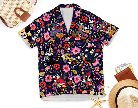 Fall Autumn Disney Halloween Hawaiian