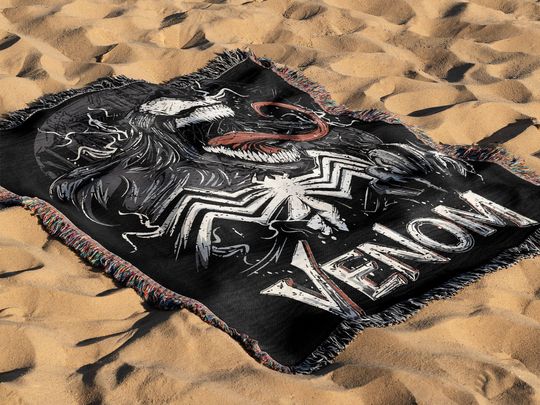 Venom Woven Cozy Blanket