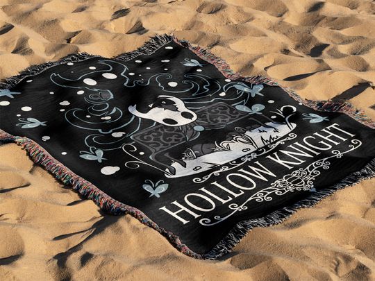 Hollow Knight Woven Cozy Blanket | Gaming
