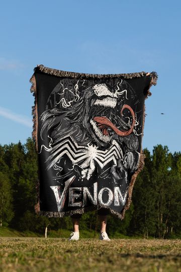 Venom Woven Cozy Blanket