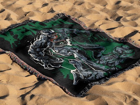 Venom Woven Cozy Blanket