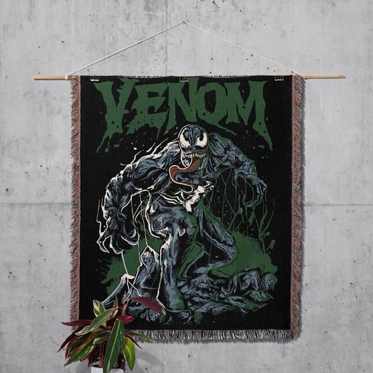 Venom Woven Cozy Blanket