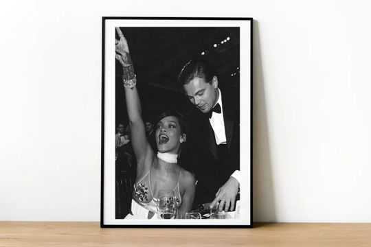 Leonardo DiCaprio, Rihanna Poster- Award Show Photography Print