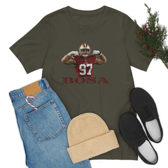 49er Nick Bosa Shirt- Nick Bosa Shirt- Nick Bosa Football Player Shirt