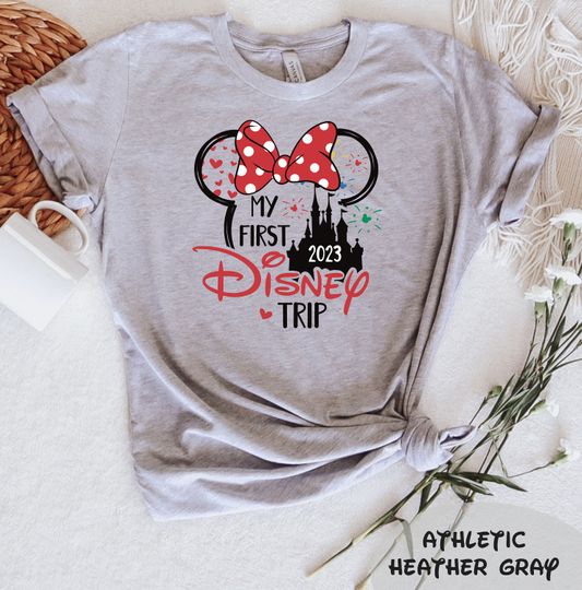 My First Disney Trip T-Shirt, Mouse First Trip Shirt
