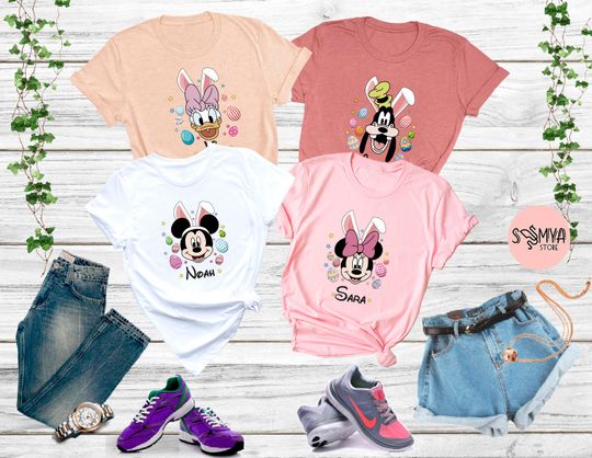 Disney Easter Shirt, Mickey Easter Shirt, Easter Disneyland Trip Shirt