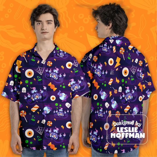 Chandelure PKM Hawaiian Shirt, Button Up Shirt