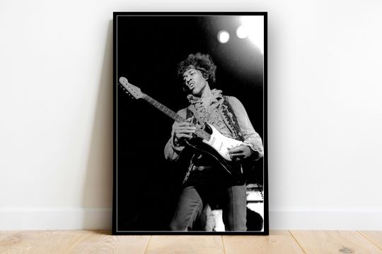 Jimi Hendrix, Vintage, Wall Decor poster