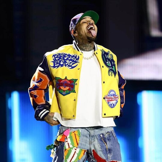 Hand Crafted Chris Brown Jacket, Breezy Bowl ATL Jacket